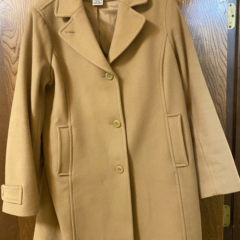 Classic Lambswool Polo Coat.